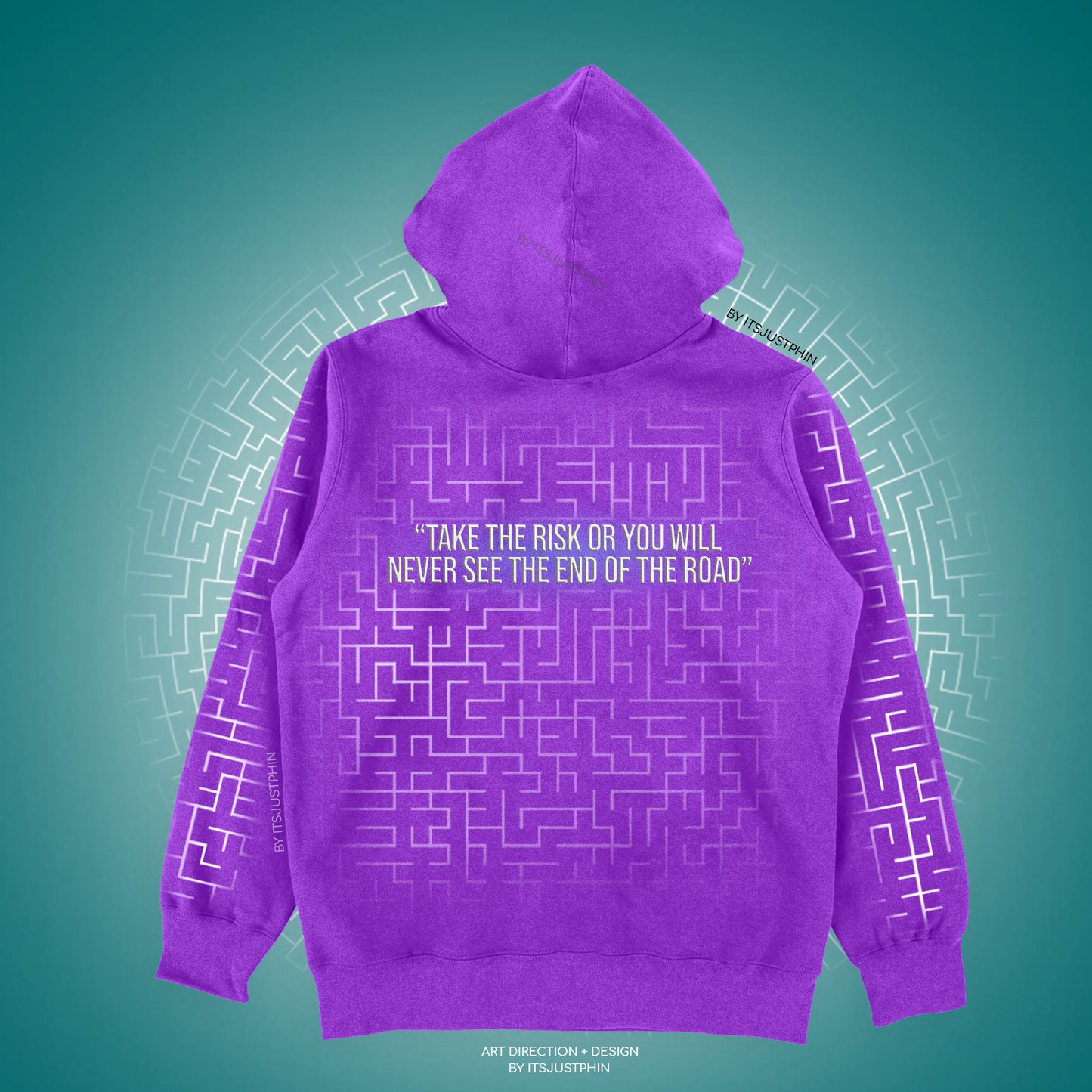 RR Maze Hoodie (Purple)