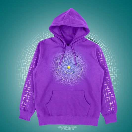 RR Maze Hoodie (Purple)