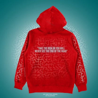 RR Maze Hoodie (Red)