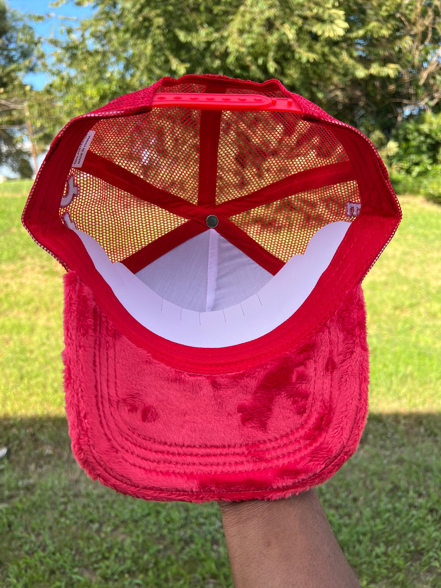 Cherry Trucker Hat